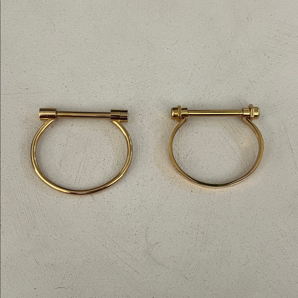 Gold Hoop Bracelets